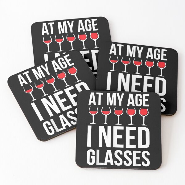 Item preview, Wine Lover - At My Age I Need Wine Glasses designed and sold by Joenbrah.
