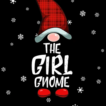 Imagen de la obra The Girl Gnome Family Christmas Pajama The Girl Gnome Gear de DynamicDesign