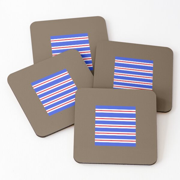 Artikelvorschau, Glasgow Rangers FC Ärmelloses Top mit Retro-Streifen entworfen und verkauft von SuddenlyDays.