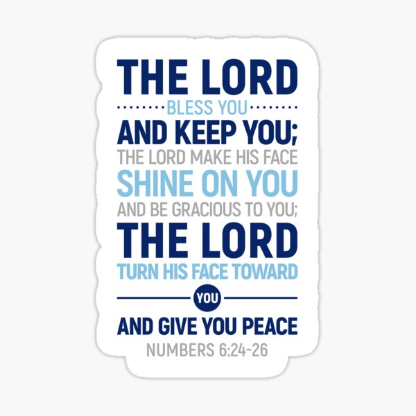Item preview, The Lord bless you and keep you, Numbers 6:24-26 designed and sold by aenaonartwork.
