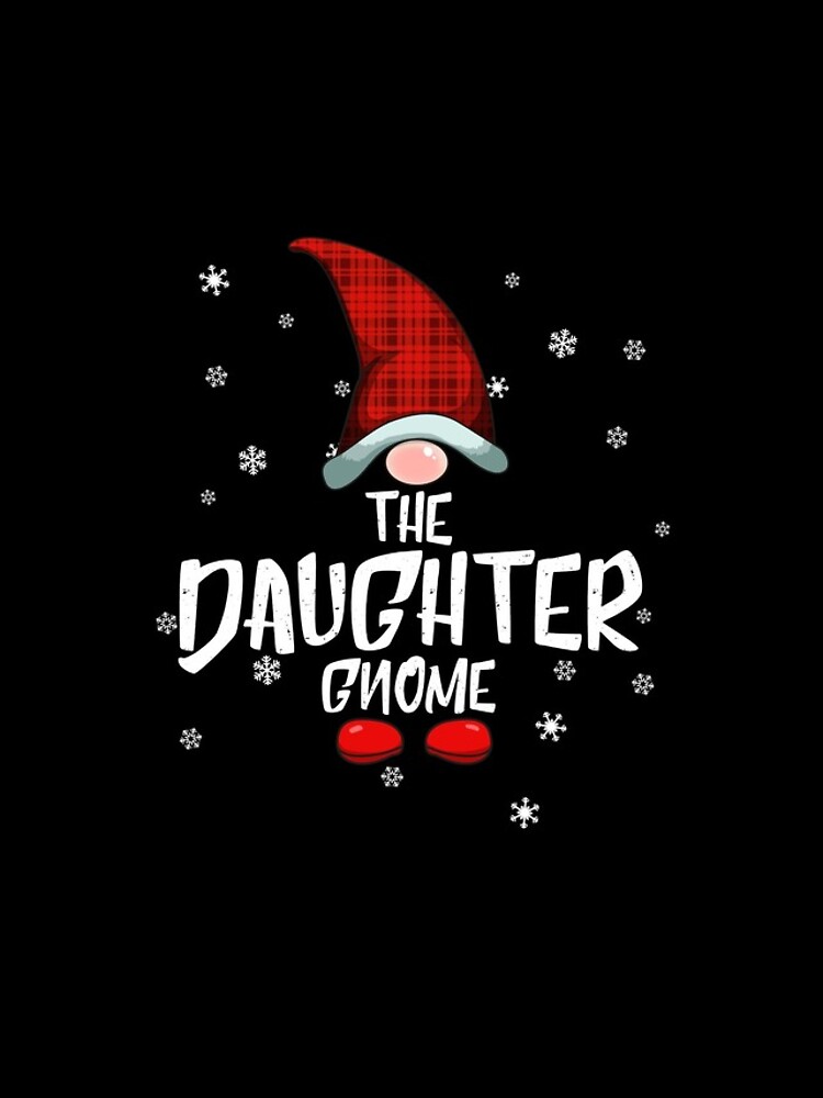 Aperçu 4 sur 4. Coque iPhone avec l'œuvre Daughter Gnome Family Christmas Pajama Daughter Gnome Gear créée et vendue par DynamicDesign.