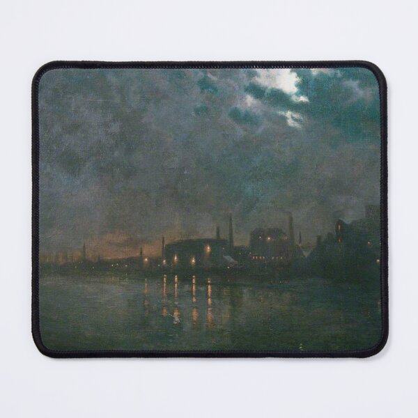 Item preview, Charles Ernest Butler The River Thames from Wandsworth Bridge designed and sold by Vintage Designs +.