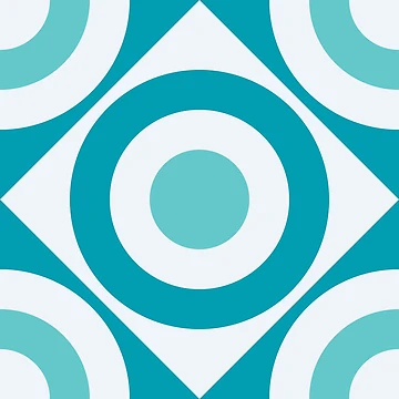 Artwork thumbnail, Geometric Pattern: Rondel Diamond: Pacifica by Red Wolf