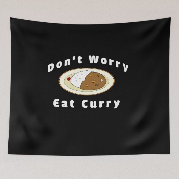 Item preview, Don't Worry Eat Curry designed and sold by ayyoubdz.