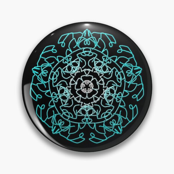 Item preview, turquoise flower dream designed and sold by ScarletPanda.