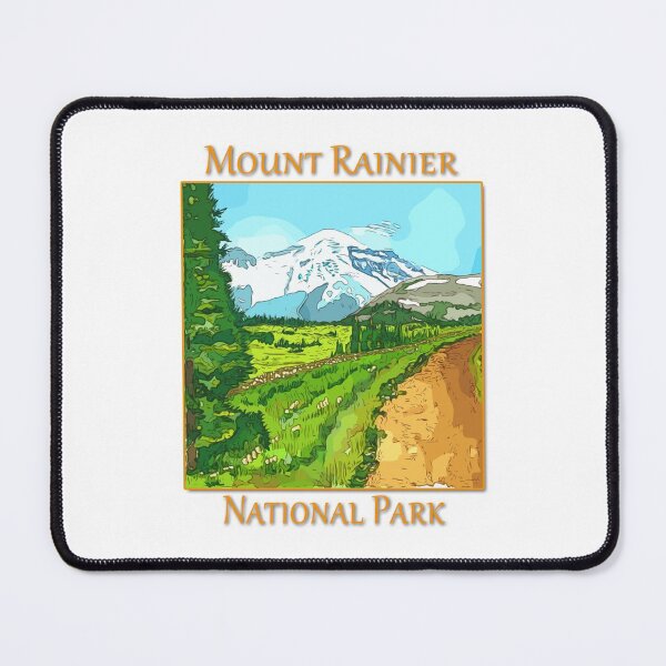 Item preview, Mount Rainier National Park, Seattle, Washington - WelshDesigns designed and sold by welshdesigns.