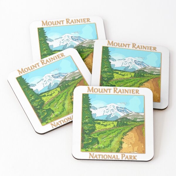 Item preview, Mount Rainier National Park, Seattle, Washington - WelshDesigns designed and sold by welshdesigns.
