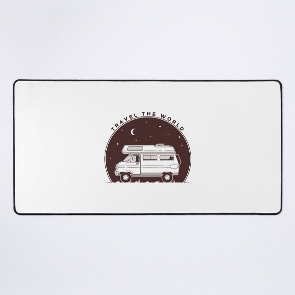 Item preview, Womens Travel The World RV Mobile Home V-Neck graphic designed and sold by jakehughes2015.