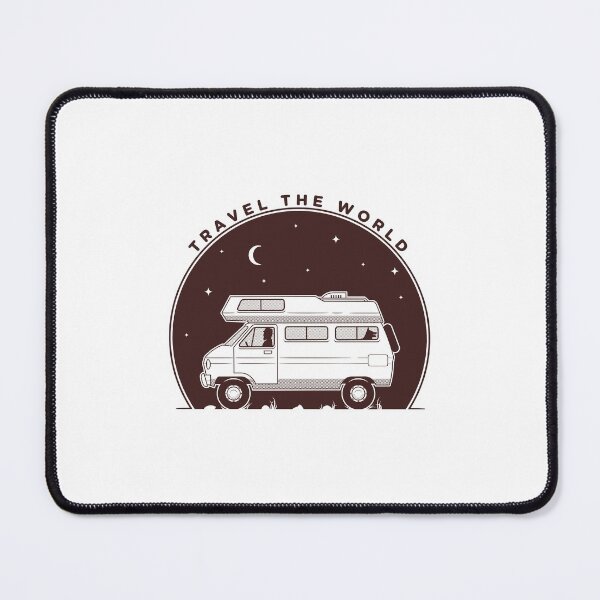 Item preview, Womens Travel The World RV Mobile Home V-Neck graphic designed and sold by jakehughes2015.