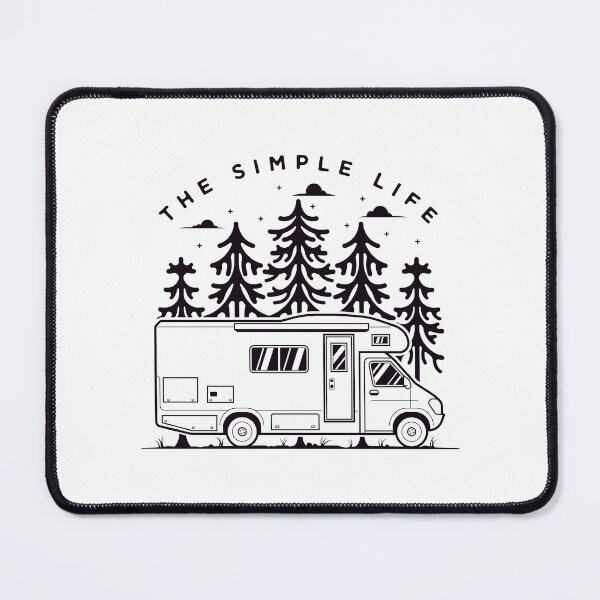 Item preview, Womens The Simple Life RV Camping V-Neck product designed and sold by jakehughes2015.