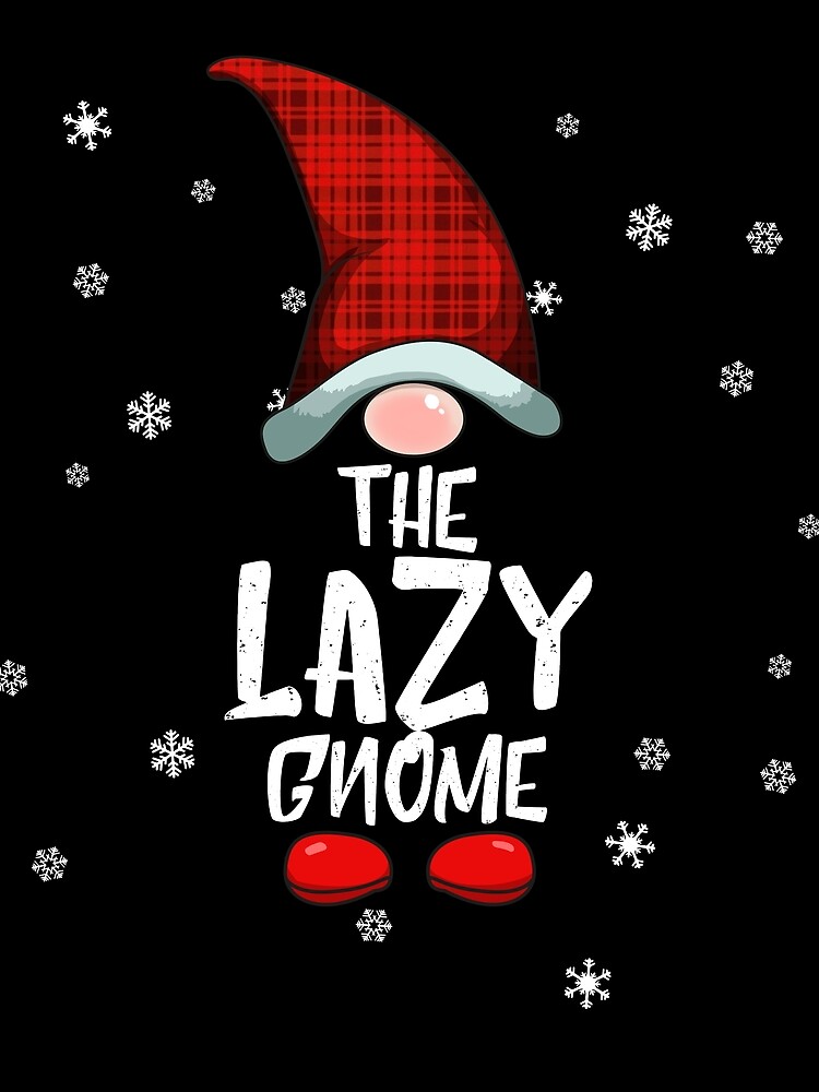 Thumbnail 3 von 3, Tuch, The Lazy Gnome Family Christmas Pajama Lazy Gnome Gear designt und verkauft von DynamicDesign.