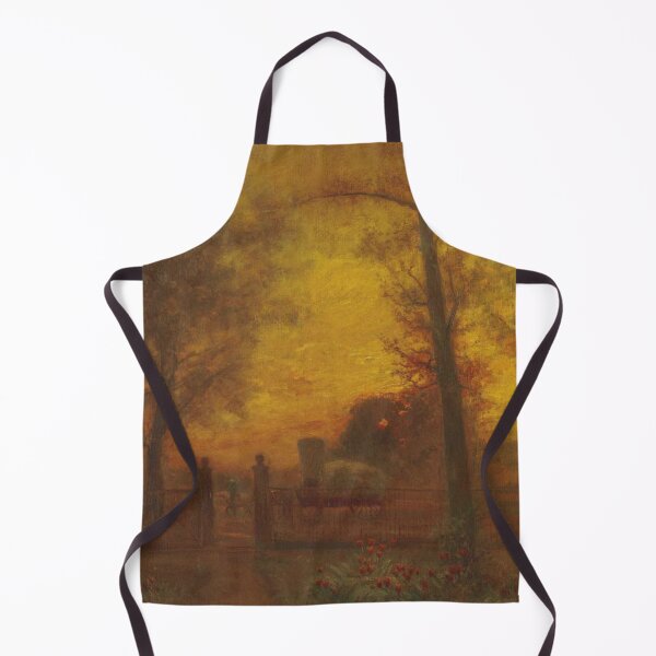 Item preview, Charles Henry Miller Passing a Gate at Sunset designed and sold by Vintage Designs +.