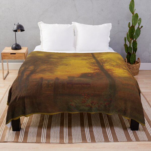 Item preview, Charles Henry Miller Passing a Gate at Sunset designed and sold by Vintage Designs +.