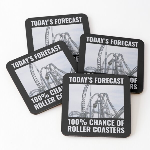 Item preview, Roller Coaster Amusement Park Vintage Funny designed and sold by CuteDesigns1.