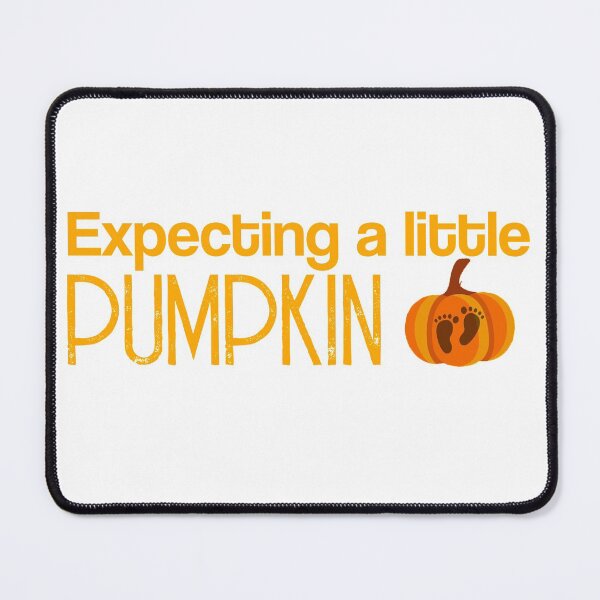 Item preview, Expecting a Little Pumpkin designed and sold by ErmessThiings.