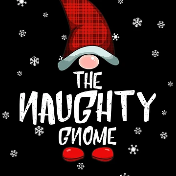 Imagen de la obra Naughty Gnome Family Christmas Pajama Naughty Gnome Gear de DynamicDesign