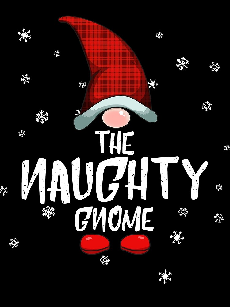 Thumbnail 3 von 3, Tuch, Naughty Gnome Family Christmas Pajama Naughty Gnome Gear designt und verkauft von DynamicDesign.