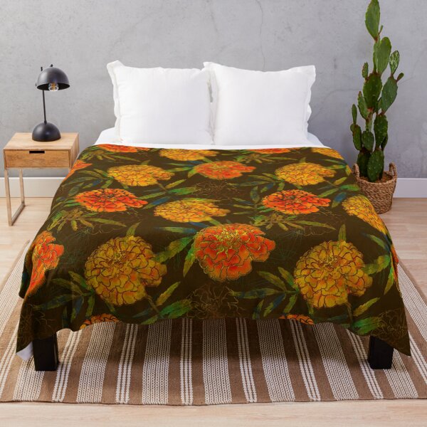 Item preview, Autumn flowers of tagetes designed and sold by Shoshina.