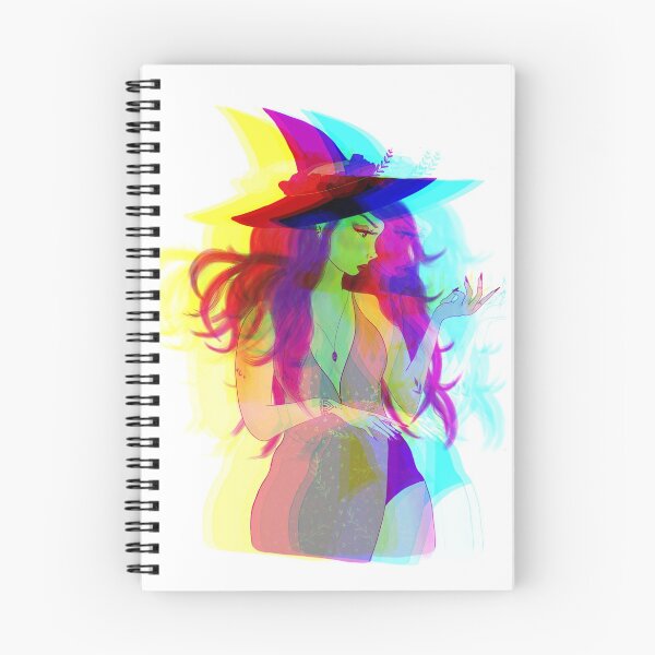 Item preview, Colourful witch designed and sold by kiayasart.