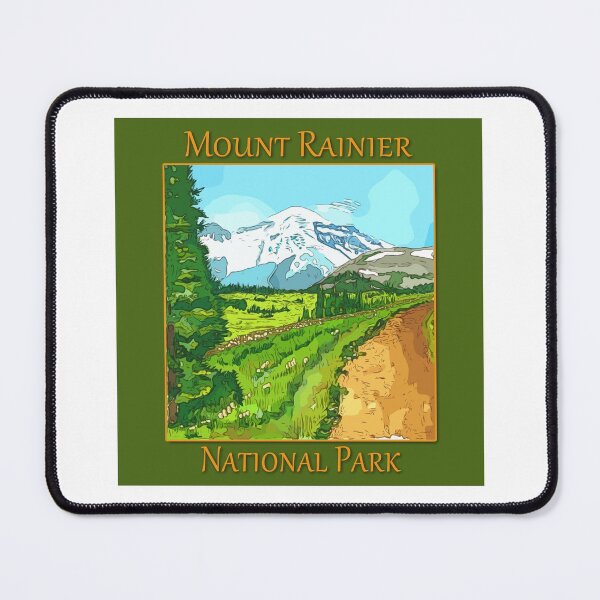 Item preview, Mount Rainier National Park, Seattle, Washington - WelshDesigns designed and sold by welshdesigns.