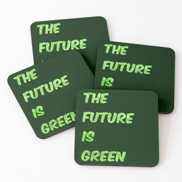 Item preview, THE FUTURE IS GREEN designed and sold by Art-Istin-See.