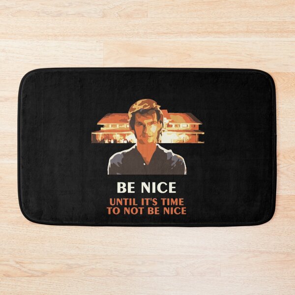 Item preview, Dalton Be Nice Until It's Time To Not Be Nice - Minimalist TV & Movie design - Film & TV Art designed and sold by PopCultArcade.