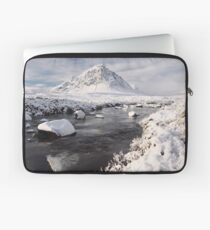 Glencoe winter landscape Laptop Sleeve