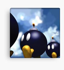 Bomb Painting Canvas Print