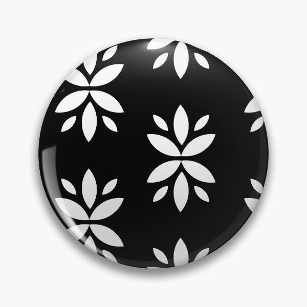 Item preview, Abstract Flower Pattern Black and White Background designed and sold by ariamuhammad.