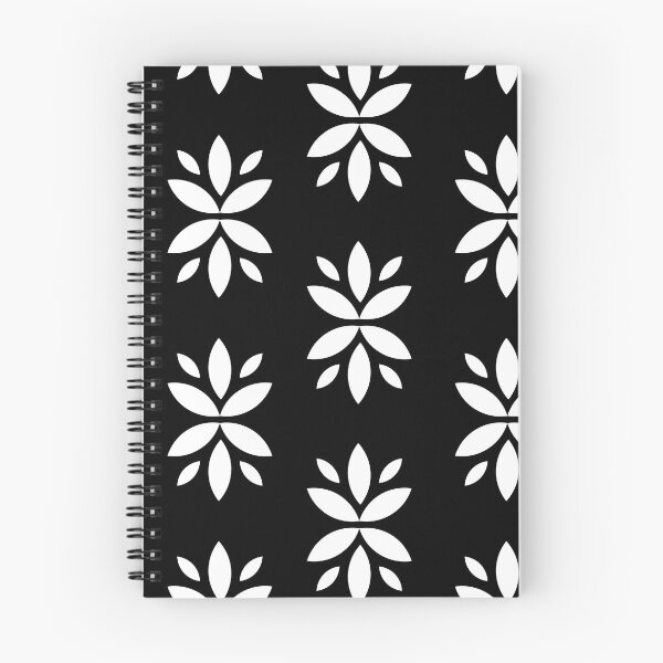 Item preview, Abstract Flower Pattern Black and White Background designed and sold by ariamuhammad.