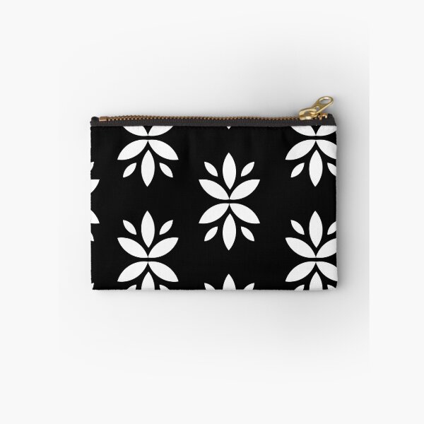 Item preview, Abstract Flower Pattern Black and White Background designed and sold by ariamuhammad.