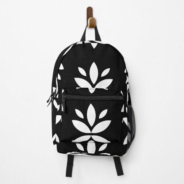 Item preview, Abstract Flower Pattern Black and White Background designed and sold by ariamuhammad.