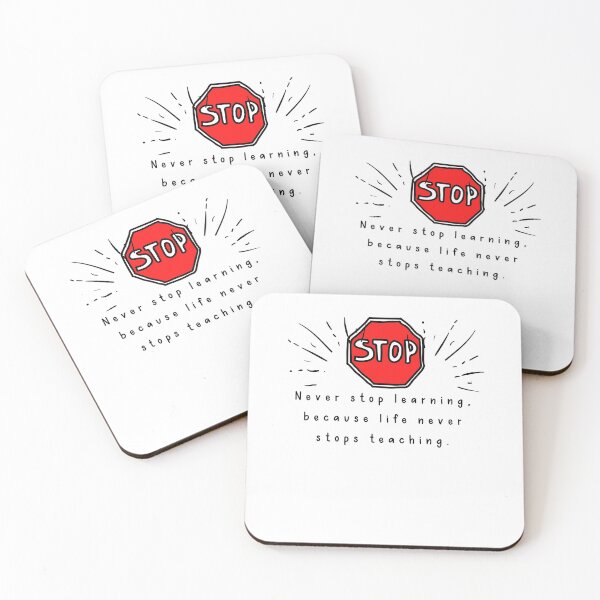 Item preview, Never stop learning because life never stops teaching designed and sold by Boleirov.