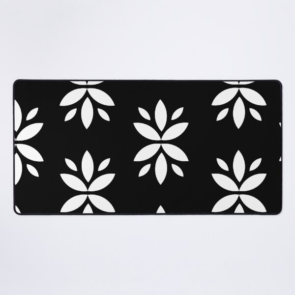 Item preview, Abstract Flower Pattern Black and White Background designed and sold by ariamuhammad.