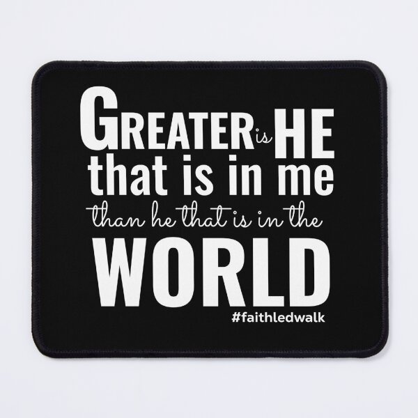 Item preview, Greater is He That Is In Me designed and sold by JacquelineLim.