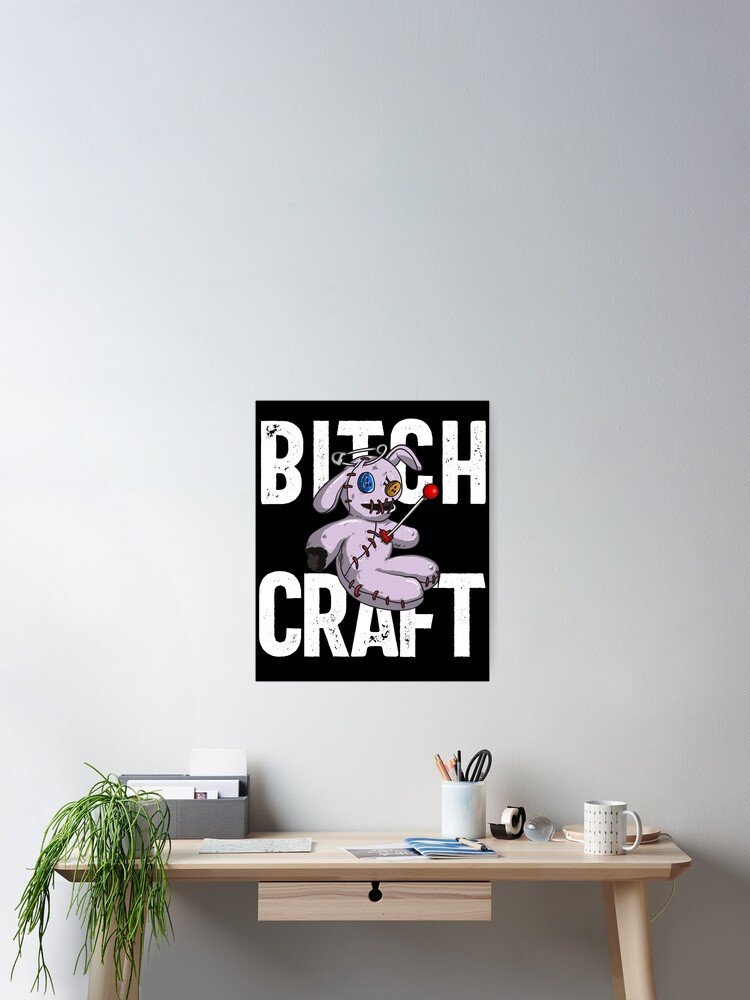 Thumbnail 2 von 3, Poster, Bitch Craft Pastel Goth Voodoo Doll Bitchcraft Voodoo Doll Gear designt und verkauft von DynamicDesign.
