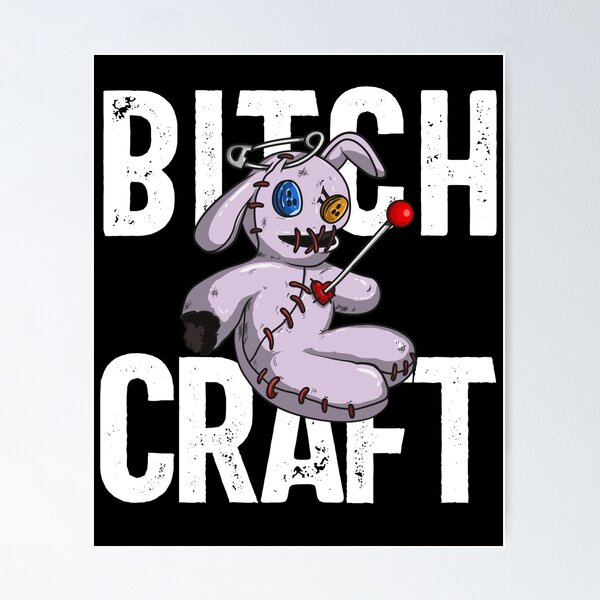 Item preview, Bitch Craft Pastel Goth Voodoo Doll Bitchcraft Voodoo Doll Gear designed and sold by DynamicDesign.