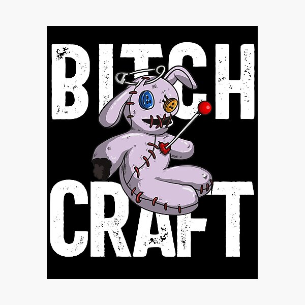 Item preview, Bitch Craft Pastel Goth Voodoo Doll Bitchcraft Voodoo Doll Gear designed and sold by DynamicDesign.