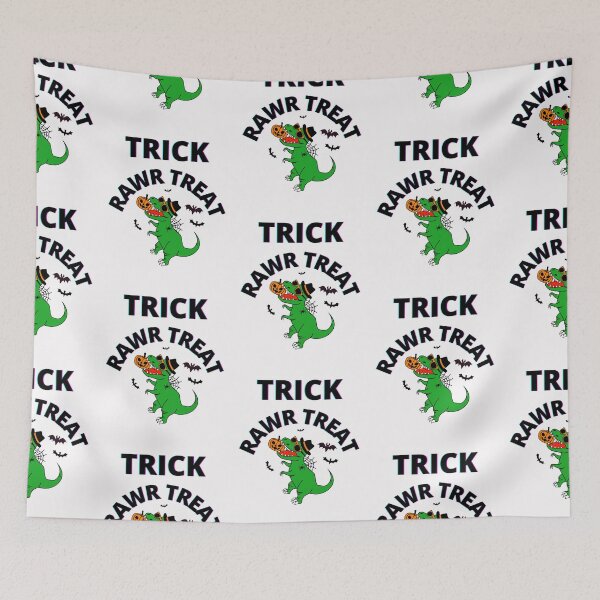 Item preview, Dinasaur Halloween Trick Rawr Treat designed and sold by BhavyaBathla.