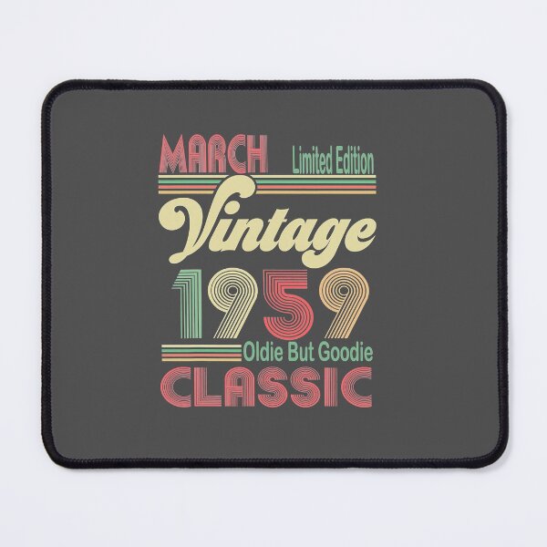 Item preview, March 1959 Oldie But Goodie 62Nd Birthday designed and sold by NutaBaco.