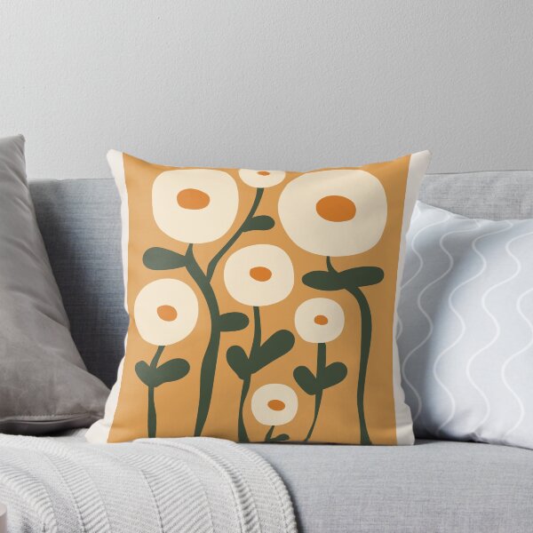 Item preview, Flower market print, Toronto, Abstract yellow flowers, Posters aesthetic, Autumn, Cottagecore, Retro designed and sold by KristinityArt.