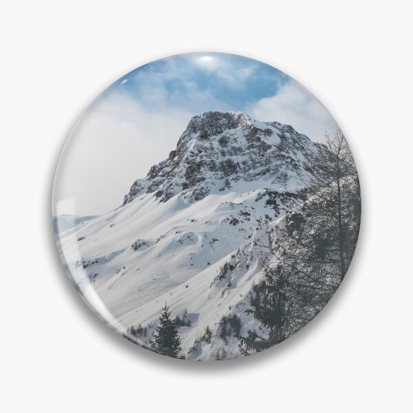 Item preview, Beautiful snowcapped french Alps mountain peaks in winter designed and sold by Grégory DUBUS.