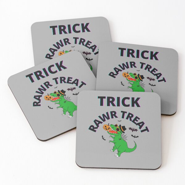 Item preview, Dinasaur Halloween Trick Rawr Treat designed and sold by BhavyaBathla.