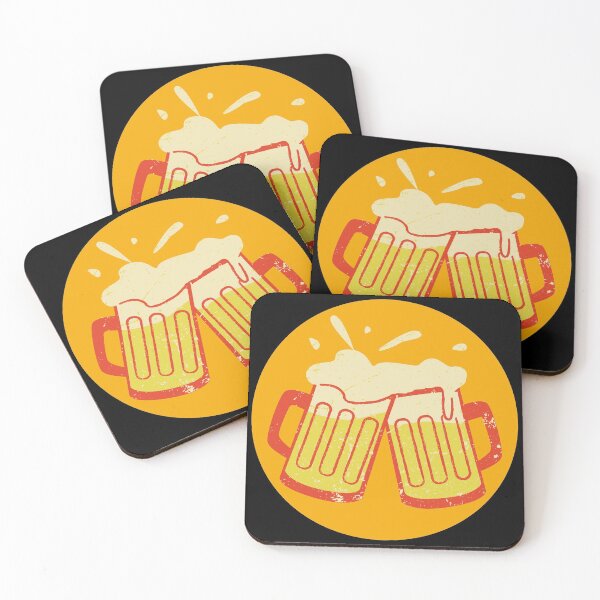 Item preview, Beers in yellow circle - Beers designed and sold by nakavt.