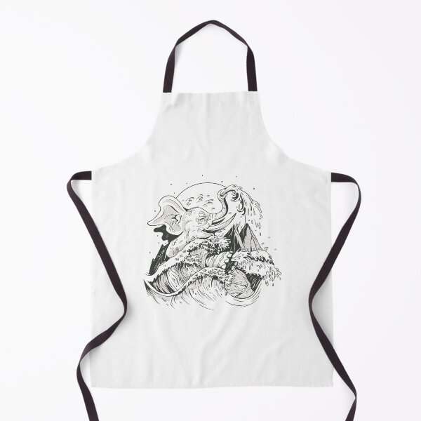 Item preview, Gigantic elephant ocean wave designed and sold by DerSenat.