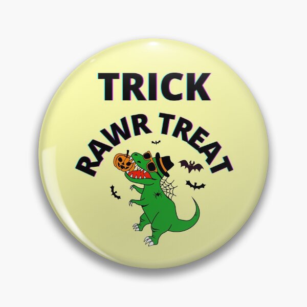 Item preview,  Dinasaur Halloween Trick Rawr Treat designed and sold by BhavyaBathla.