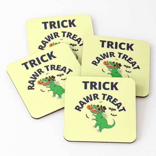 Item preview,  Dinasaur Halloween Trick Rawr Treat designed and sold by BhavyaBathla.