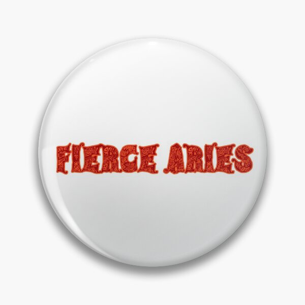 Item preview, PEGATINA ARIES FIERCE designed and sold by DiscoVibes.
