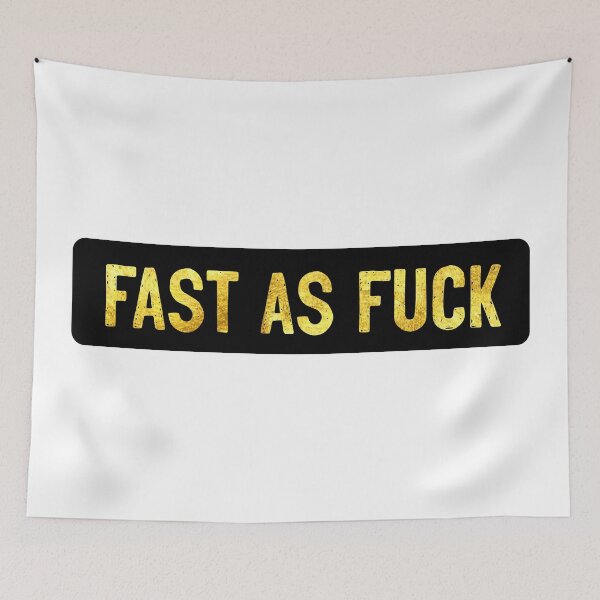 Item preview, Fast As Fuck Cool Biker designed and sold by Sour Soul.