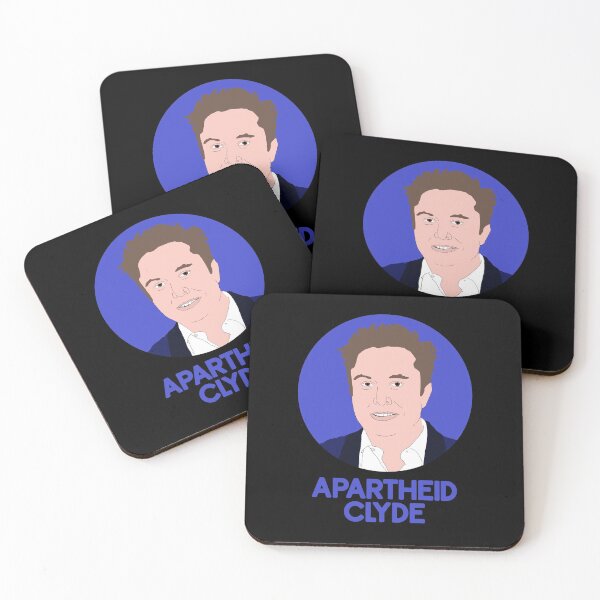 Item preview, Elon Musk "Apartheid Clyde" designed and sold by RevolutionInPaint.